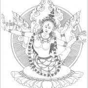 White-khechari--(gega-lama)-artifact